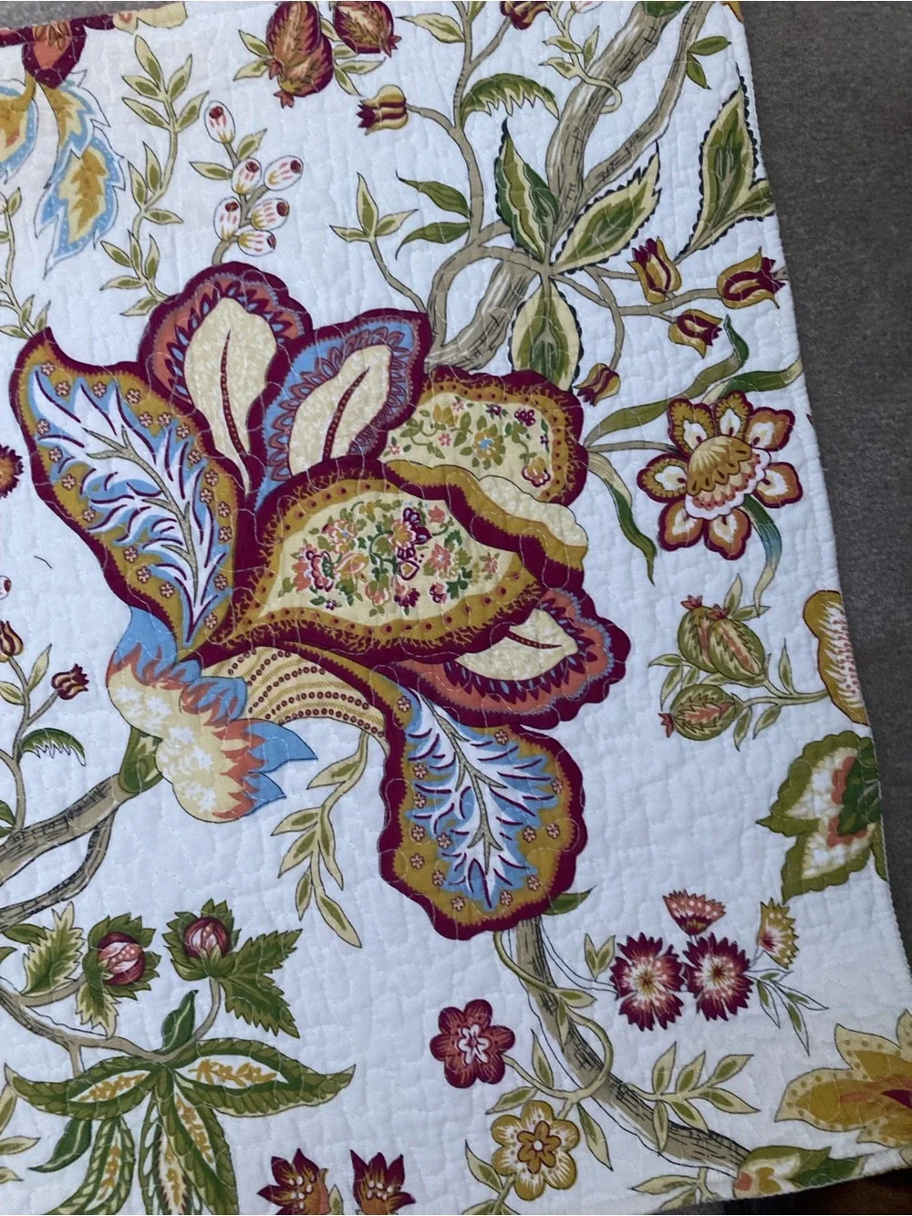Floral Decorative Throw Pillow Cover - Multi Color Bundle of 2